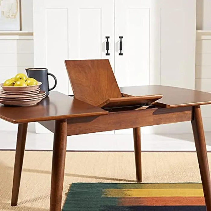 Varda Elegant Walnut Extension Dining Table for Memorable Gatherings