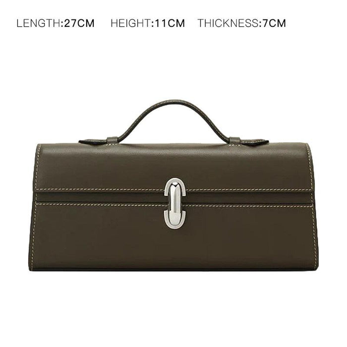 Luxe Genuine Leather Women's Satchel Handbag