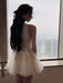 Elegant Y2K Lace A-Line Mini Dress - Vintage Summer Party Style for Women