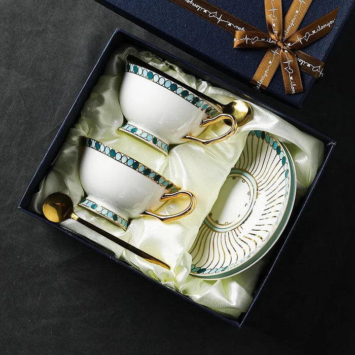 European Elegance: Exquisite Bone China Afternoon Tea Set for Luxurious Indulgence