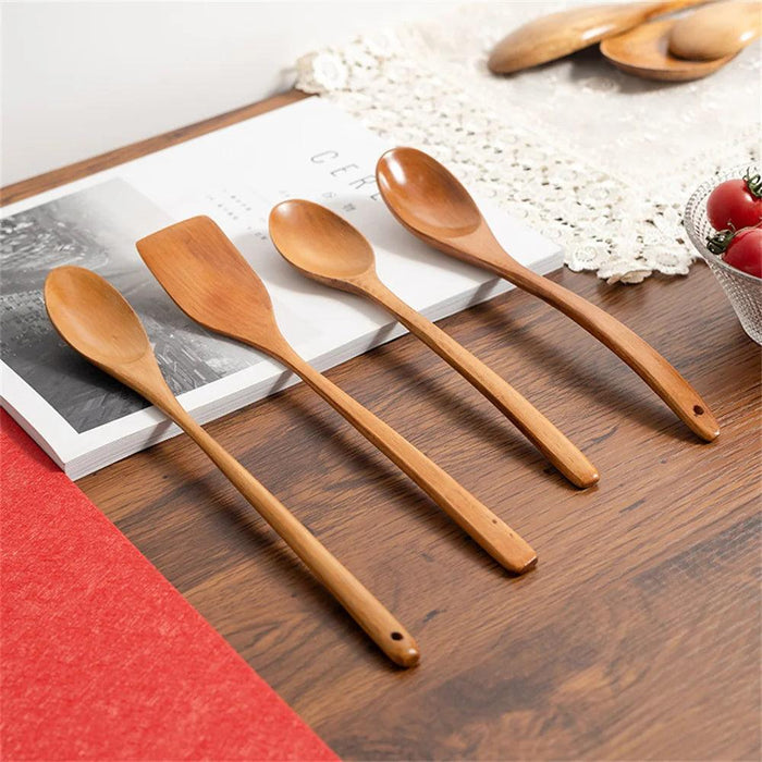 Japanese Wooden Kitchen Spoons