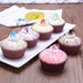 Set of 6 Realistic Decorative Faux Cupcake Props for Display