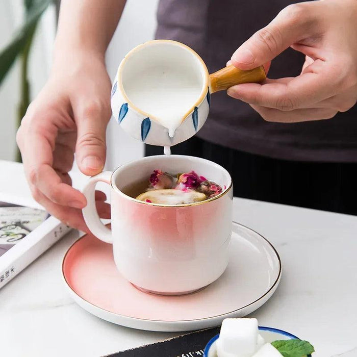 Chic Ceramic Mini Pitcher for Effortless Serving