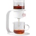 Elegant Dual-Use Glass Infuser Set with Stylish Stainless Steel Drip Pot for Tea and Coffee