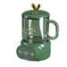 Mini 600ML Health Pot Electric Stew Cup - Smart Multi-Functional Glass/Ceramic Soup Maker
