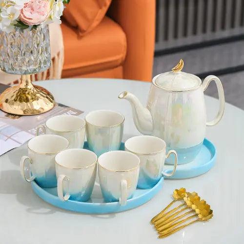 Exquisite European Tea and Coffee Set: Elevate Your Afternoon Rituals with Timeless Elegance