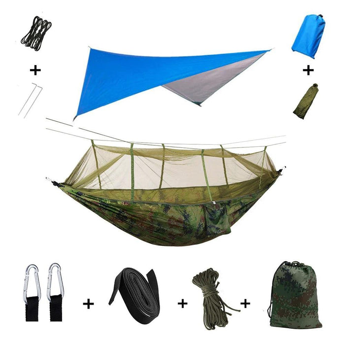 Premium Explorer's Hammock Kit - All-in-One Outdoor Survival Gear