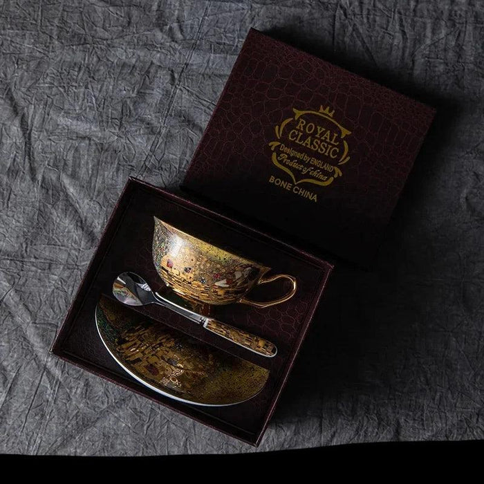 Luxurious European Bone China Tea Set - Elevate Your Tea Rituals