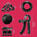 Ultimate 5-Piece Grip Strength Training Kit with Adjustable Resistance and Fun Accessories