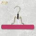 Double-Sided Wooden Hanger for Hair Extensions and Garments with Swivel Hook