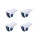 4-Pack Self-Adhesive Mute Caster Wheels for Easy Furniture Mobility