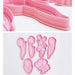 Embossed Tulip Cookie Cutter Mold for Baking and Cake Decoration - Food-Grade Pastry Tool