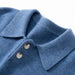 Men's Premium 100% Cashmere Thick Polo Sweater