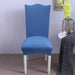 Elegant Nordic Dark Blue Stretch Chair Cover - Premium Spandex/Polyester for Events and Banquets