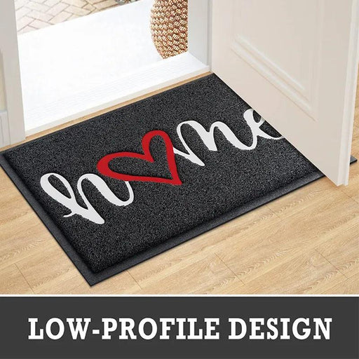 Charming PVC Welcome Mat - Elegant Design for Indoor and Outdoor Spaces