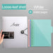 Transparent Loose Leaf Journal Binder for Seamless Organization