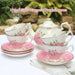 Elegant Nordic Bone China Tea Party Tableware Collection for Luxurious Moments