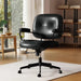 Vintage-Inspired Ergonomic Swivel Chair - Elevate Comfort and Aesthetics in Your Home Office