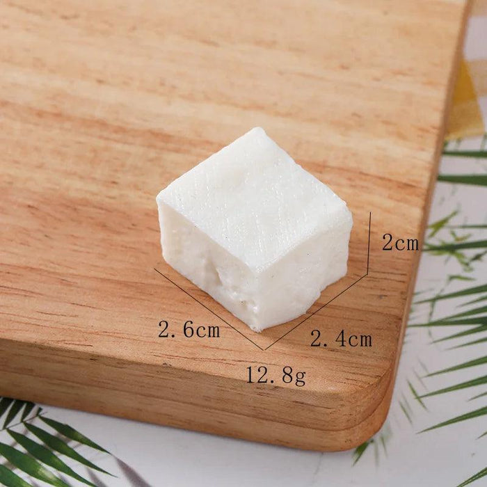 Creative Dried Tofu Kitchen Model Set - 10pcs Fun Accessories for Gifts and Student Decor