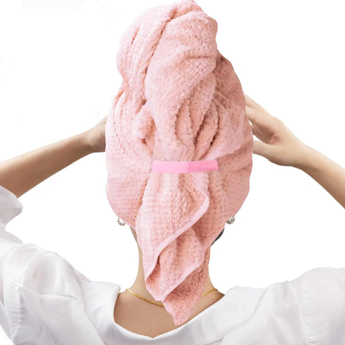 Luxury Microfiber Hair Drying Towel