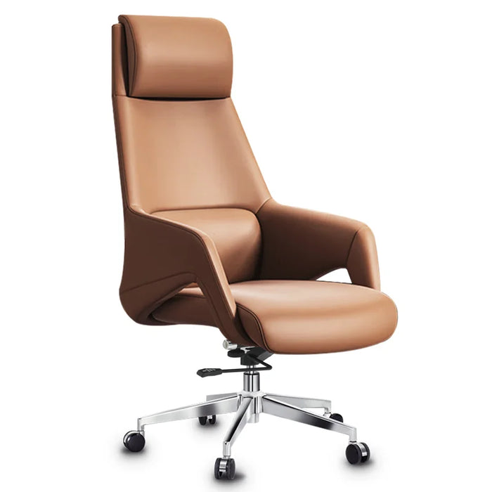 Luxury Ergonomic Leather Gaming and Office Chair with Multifunctional Design