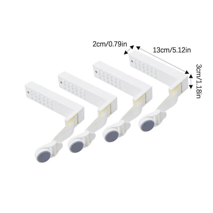 Bedding Clip Set - Adjustable Fasteners for a Tidy Bed Transformation