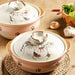 Charming Japanese Cat Ceramic Stew Pot with Easy Grip Double Ear Handle for Gourmet Cooking