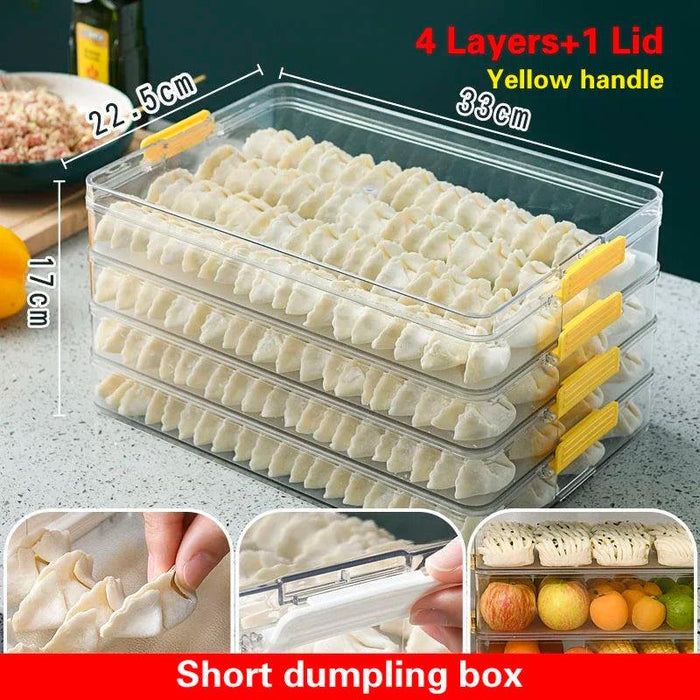 Ultimate Kitchen Storage Solution: Keep Bread, Dumplings, and Veggies Fresh in Freezer-Safe Containers