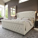 Opulent Handcrafted Velvet King Sleigh Bed - Sophisticated Style & Exceptional Comfort