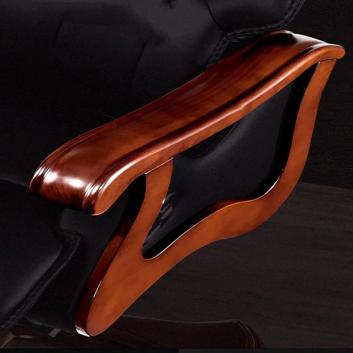 Rolling Leather Office Chair