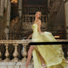 Elegant Custom A-Line Chiffon Evening Dress with Bold Side Slit and Vibrant Accents for Prom 2024