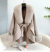 Chic Korean Fox Fur Cape: A Stylish Winter Essential for Women