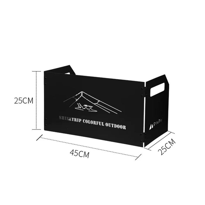 Compact Wind Shield for Portable Gas Stoves - Essential for Outdoor Cooking