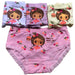 4 pcs Girls' Cotton Briefs Collection - Soft, Breathable & Playful Patterns for Kids