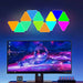 LuminousBeat Music-Responsive RGB Wall Light - Modern Accent for Gaming and Bedroom Vibes