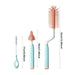 Ultimate Silicone Brush Set for Impeccable Baby Bottle and Pacifier Hygiene