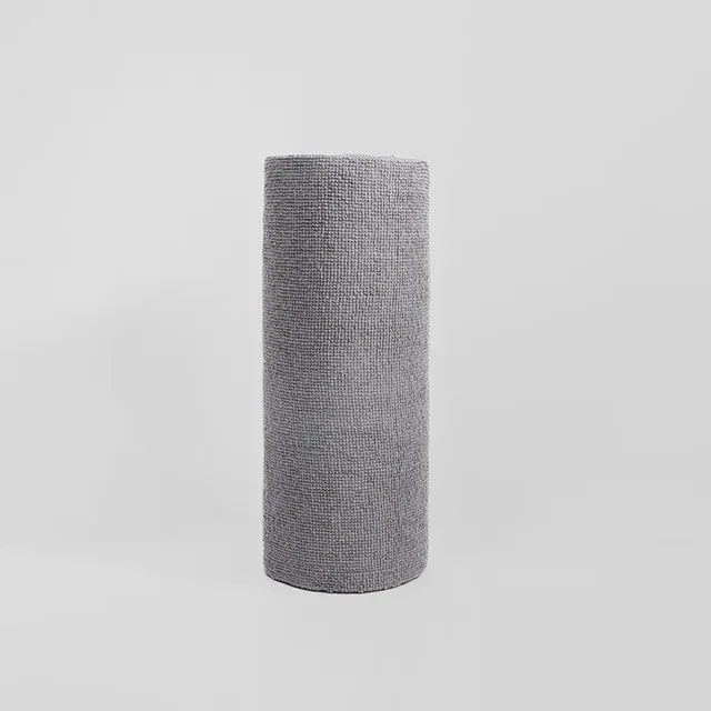 Sustainable Reusable Microfiber Kitchen Cleaning Towels on a Convenient Perforated Roll