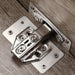 Premium Stainless Steel Silver Hinge Repair Solution for Furniture and Cabinet Revitalization