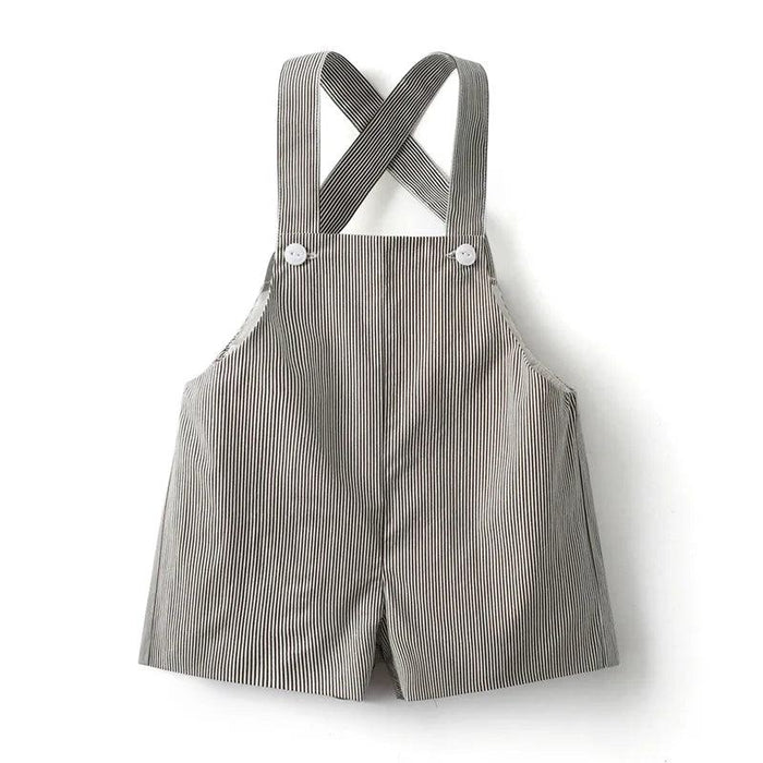 Girls' Chic Dress, Boys' Stylish Shorts, and Adorable Baby Rompers