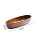 Elegant Acacia Wood Serving Bowl - Perfect for Nuts, Sushi, and Dried Fruits