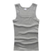 Men's Large Cotton Sleeveless Gym Tank Tops - Bodybuilding Muscle Vests for Fitness