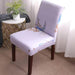 Chic Dark Blue Floral Slipcover for Nordic-Inspired Chairs