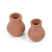 Artistic Terracotta Planter Set - Ideal for Succulents and Creative Projects