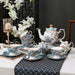 Elegant European Bone China Tea and Coffee Set for Luxurious Moments