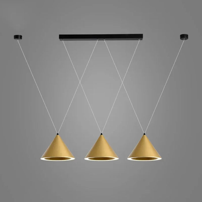 Contemporary Pendant Lights Set for Kitchen Dining Bar LED Hanging Lamp Kit Home Lighting Fixture E14