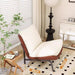 Chic Scandinavian Foldable Lounge Chair - Stylish Comfort for Contemporary Homes