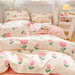 Korean Heart Bedding Set