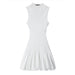 Backless A-Line Sleeveless Mini Dress for Effortless Summer Style