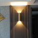 Luxe Golden Glow LED Wall Sconce for Contemporary Indoor Illumination