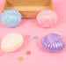 Elegant 5-Piece Metallic Shell Candy Box Set for Stylish Storage and Party Favors